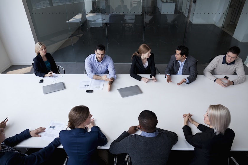 Casual Business Meeting